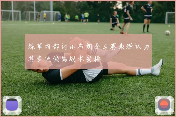 绿军内部讨论布朗季后赛表现认为其多次偏离战术安排
