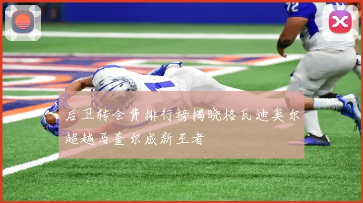 后卫转会费排行榜揭晓格瓦迪奥尔超越马奎尔成新王者
