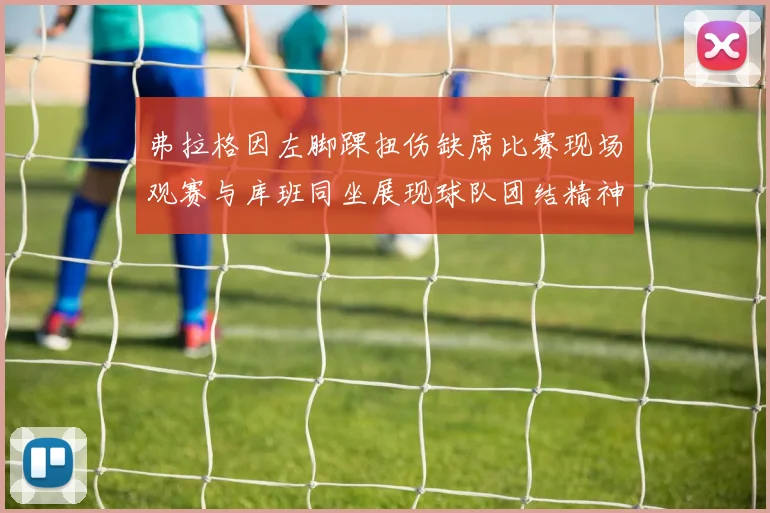 弗拉格因左脚踝扭伤缺席比赛现场观赛与库班同坐展现球队团结精神
